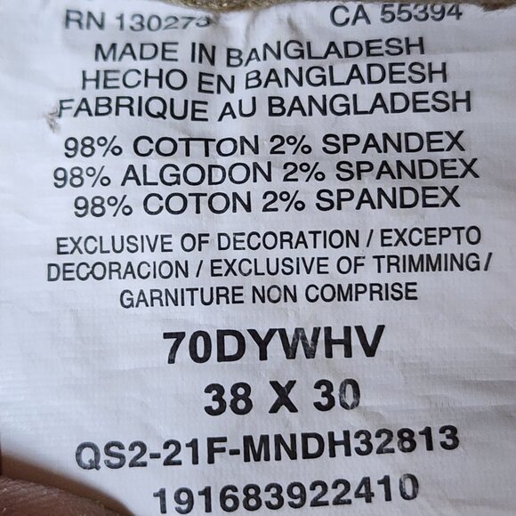 Wrangler Men Stretch Taper Leg Regular Fit Cargo Pants 38x30 Multi-Pockets Beige - Picture 12 of 13